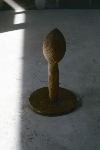 Walnut sculpture 1980