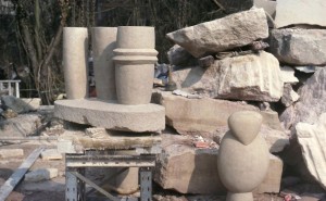  Stone carving (Family for The Corsham School)